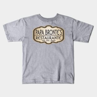 Popa Bronte's Restaurante Kids T-Shirt